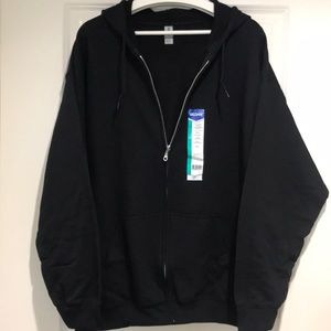 New XL full zip heavy blend Hoodie
